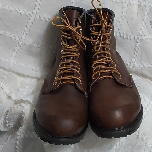 VINTAGE Red Wing 2233 PT91 Steel Toe Boots - Made in USA size 12 - Picture 2 of 4